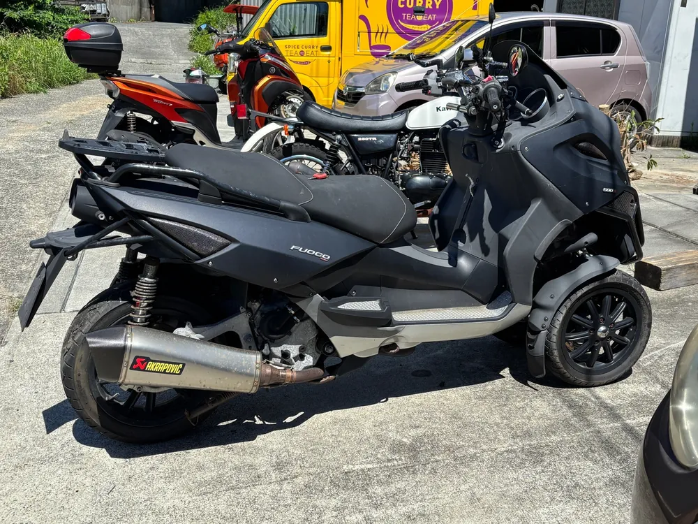 Gilera FOKO500IE 2012, чёрный, фото 6