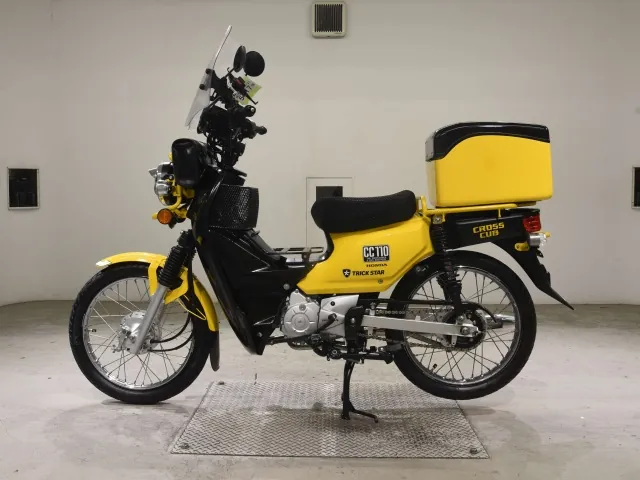 Honda Cross Cub, black | yellow, фото 2