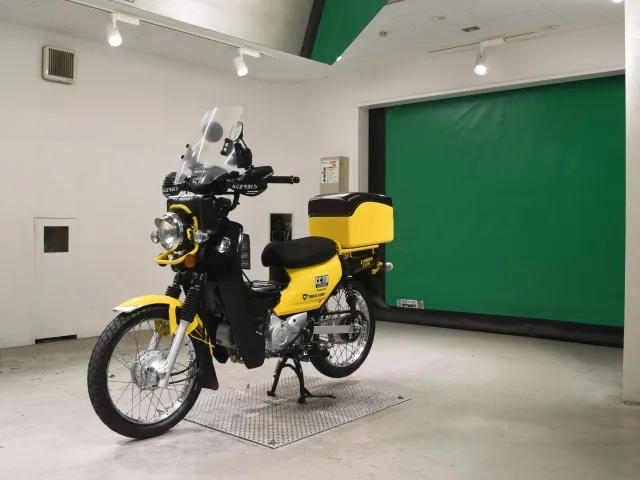 Honda Cross Cub, black | yellow, фото 4