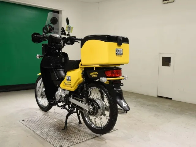 Honda Cross Cub, black | yellow, фото 6