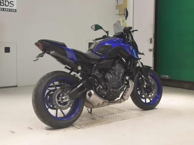 Yamaha MT-07 2024, синий, фото 5