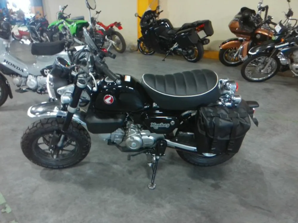 Honda Monkey 125, чёрный, фото 4