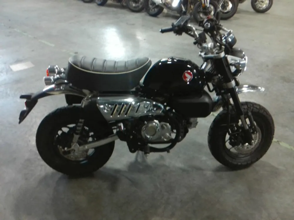 Honda Monkey 125, чёрный, фото 5