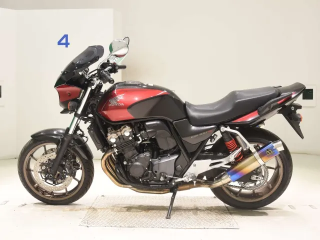 Honda CB400SB, red | gunmetal, фото 2