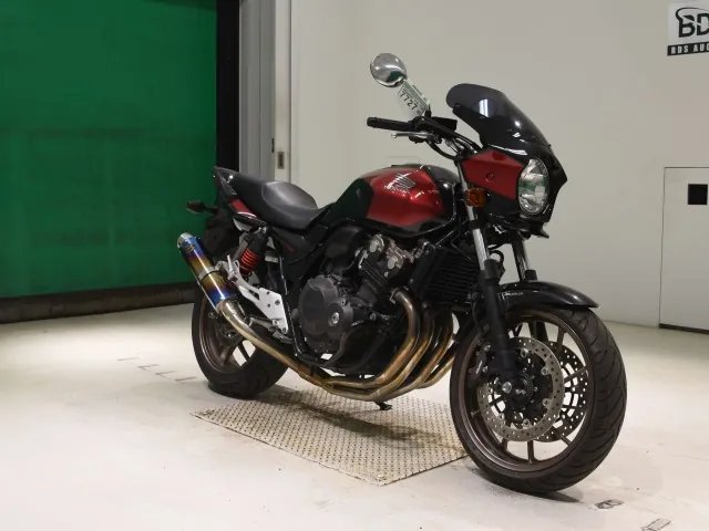 Honda CB400SB, red | gunmetal, фото 3