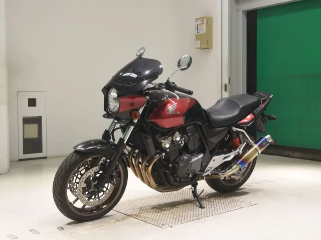 Honda CB400SB, red | gunmetal, фото 4