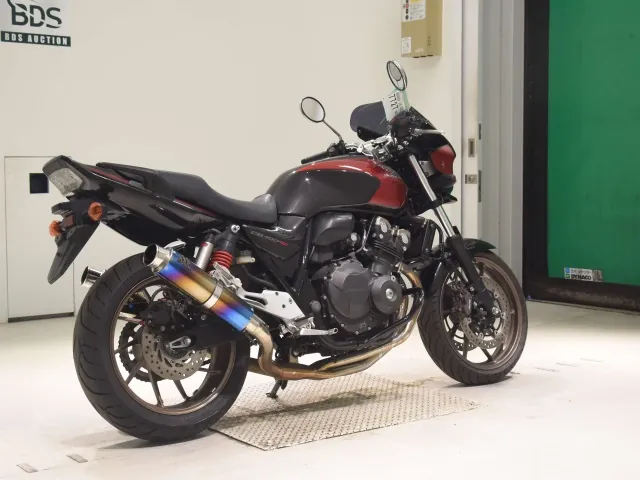 Honda CB400SB, red | gunmetal, фото 5