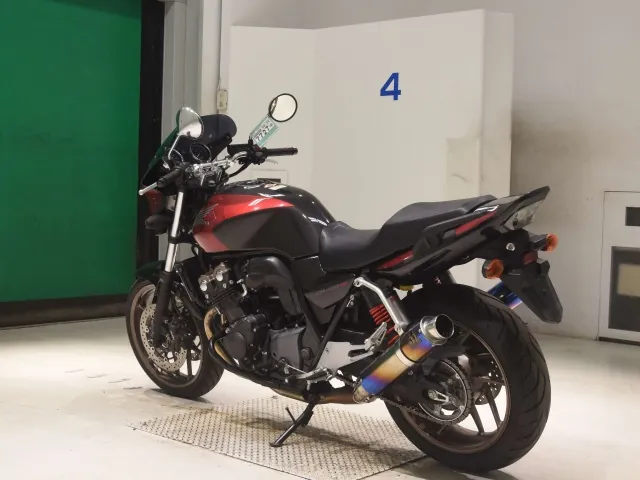 Honda CB400SB, red | gunmetal, фото 6