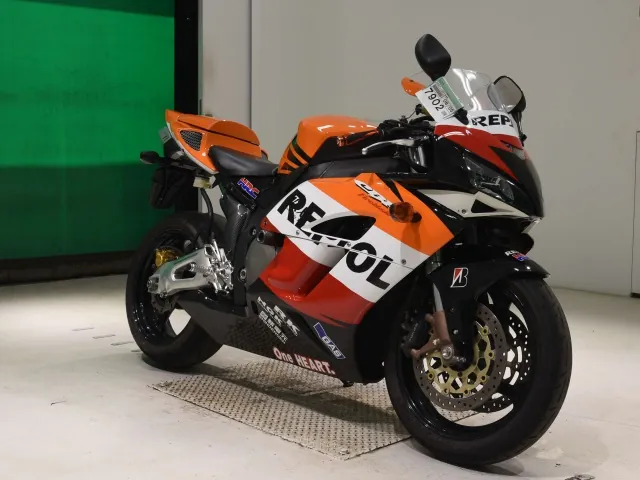 Honda CBR1000RR 2005, white | orange, фото 3