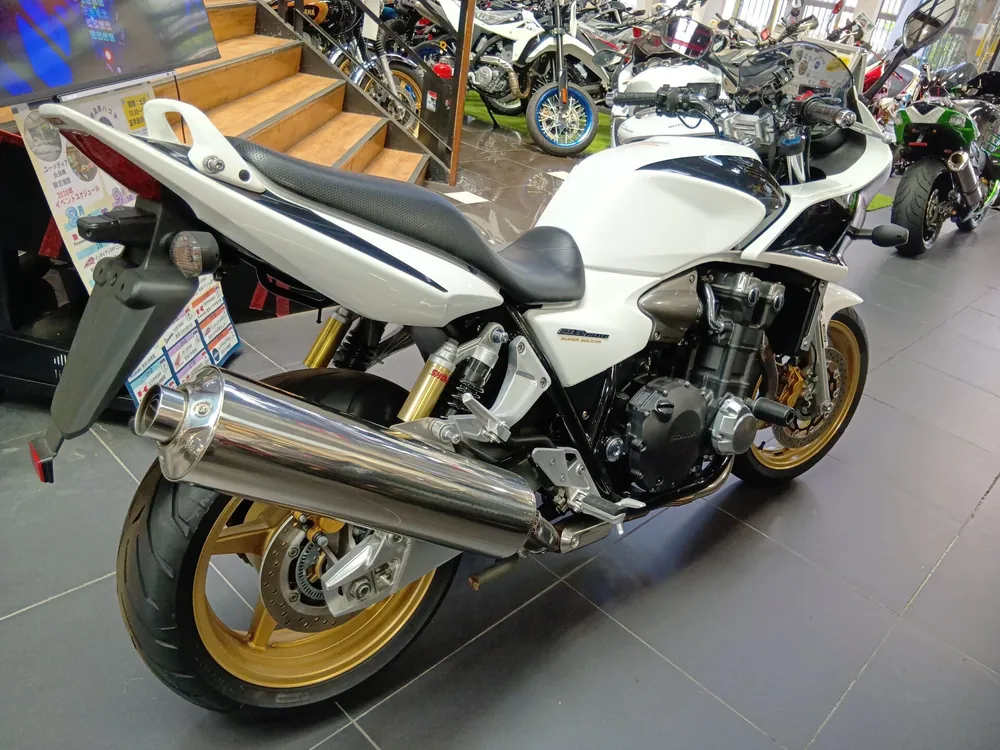 Honda CB1300 2009, white / gun m, фото 8