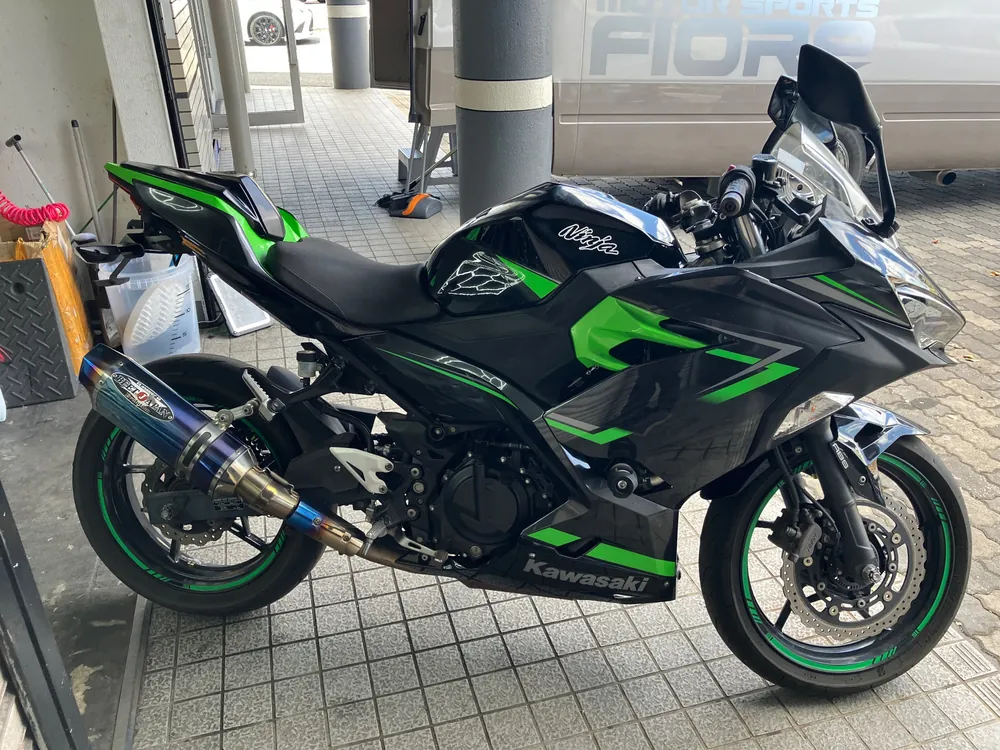 Kawasaki Ninja 400 2019, чёрный, фото 5