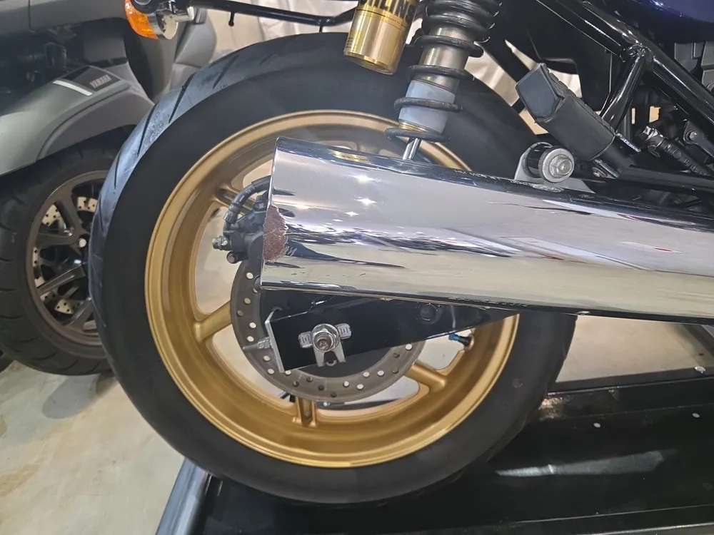 Honda CB750 2008, blue / white, фото 20