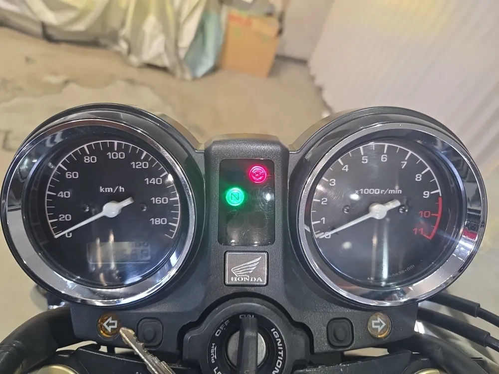 Honda CB750 2008, blue / white, фото 8