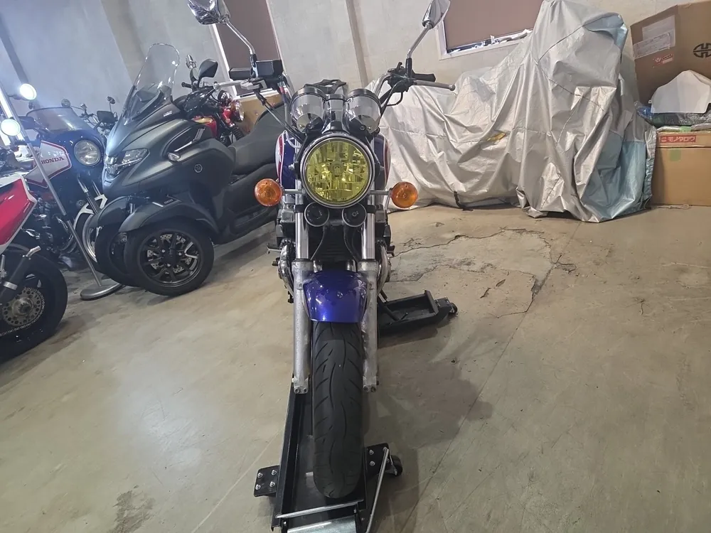 Honda CB750 2008, blue / white, фото 9