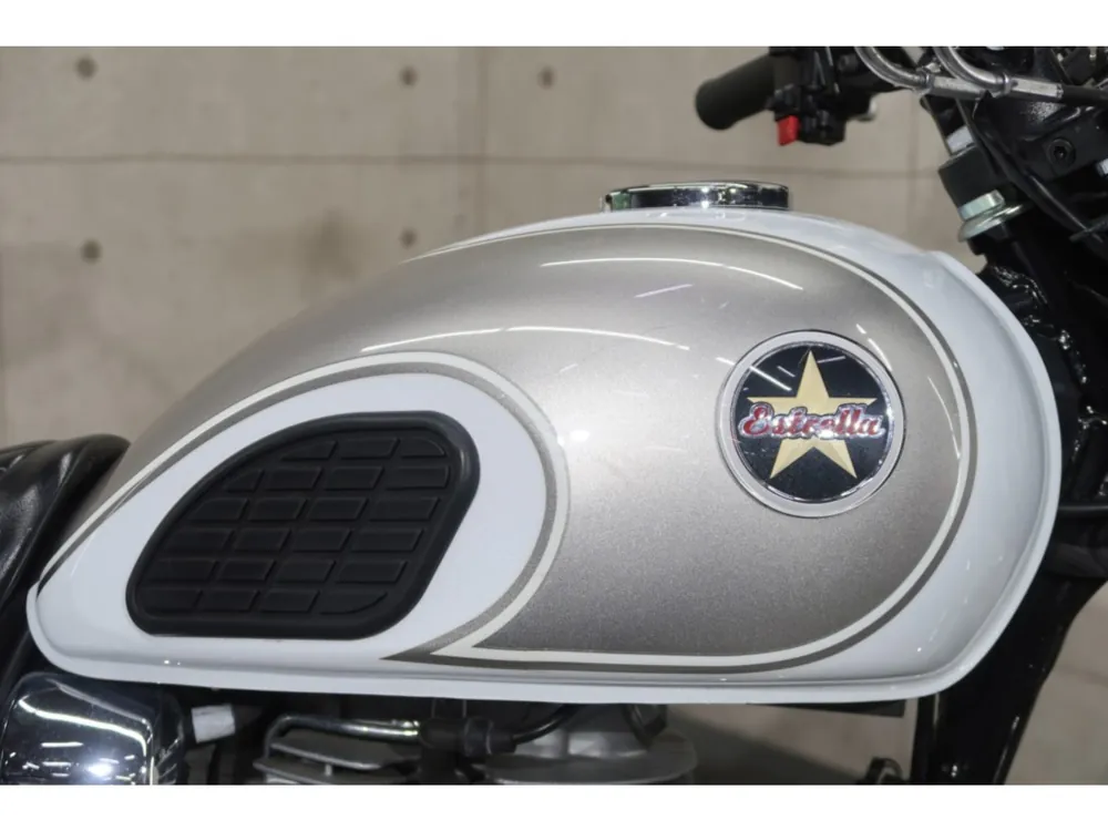 Kawasaki Estrella, white/silver, фото 11