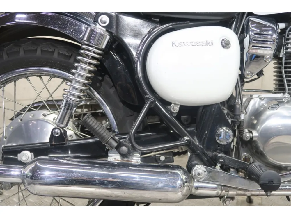 Kawasaki Estrella, white/silver, фото 13