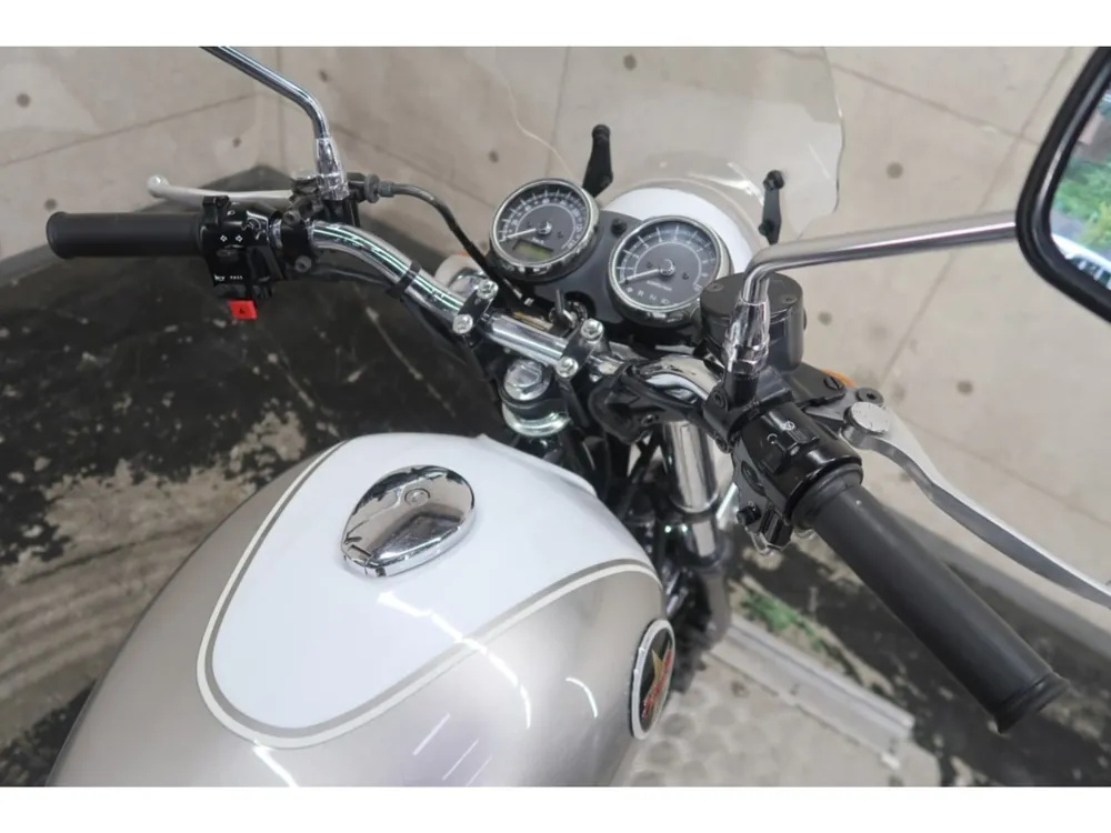 Kawasaki Estrella, white/silver, фото 8