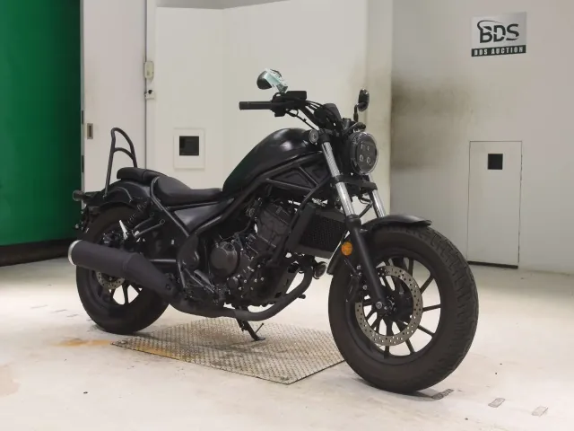 Honda Rebel 250, matt black, фото 3