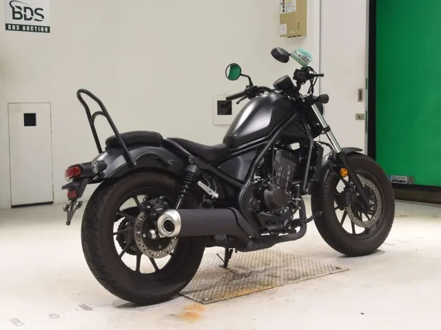 Honda Rebel 250, matt black, фото 5