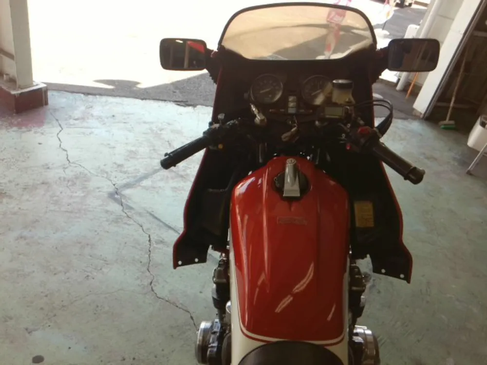 Honda CB750FB 1981, white / red, фото 4