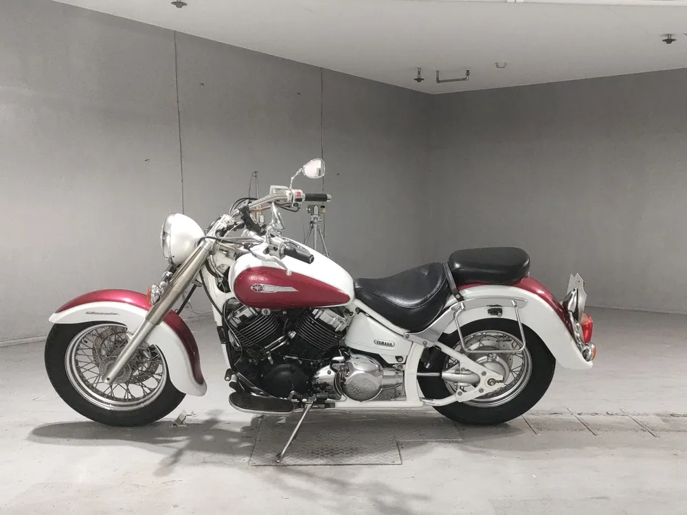 Yamaha Drag Star 400 Classic 2001, white / red, фото 2