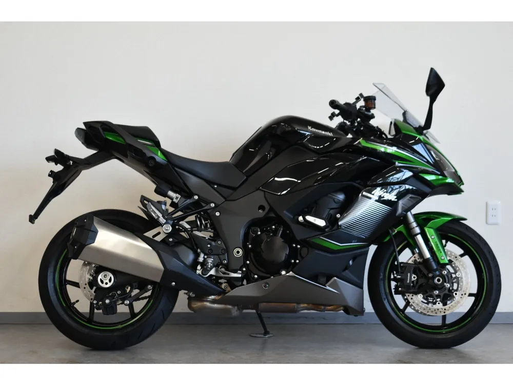 Kawasaki NINJA1000SX 2023, black/green, фото 2