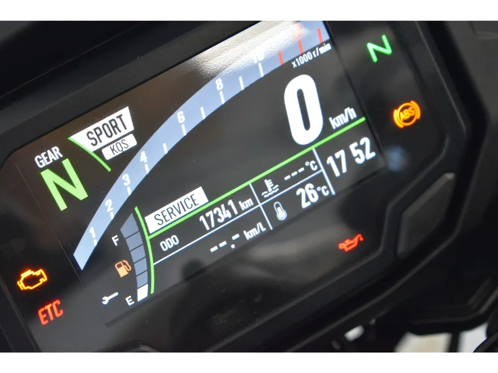 Kawasaki NINJA1000SX 2023, black/green, фото 4