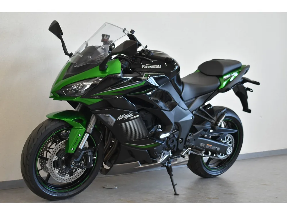 Kawasaki NINJA1000SX 2023, black/green, фото 5
