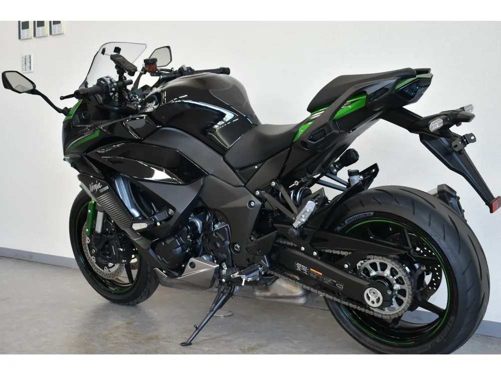 Kawasaki NINJA1000SX 2023, black/green, фото 6