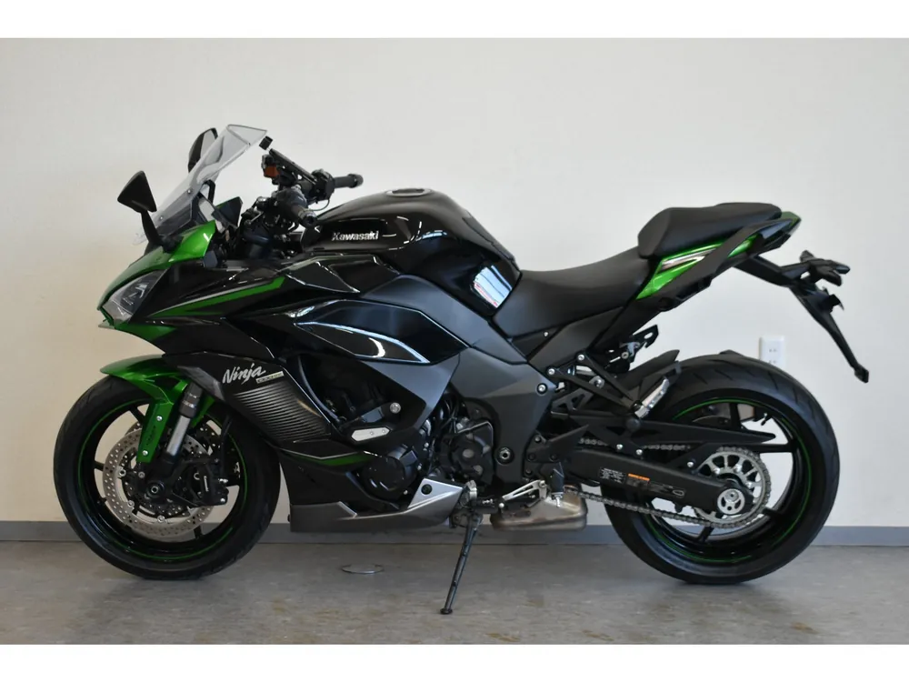Kawasaki NINJA1000SX 2023, black/green, фото 7