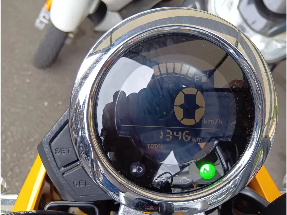 Honda Monkey 125, yellow / white, фото 3