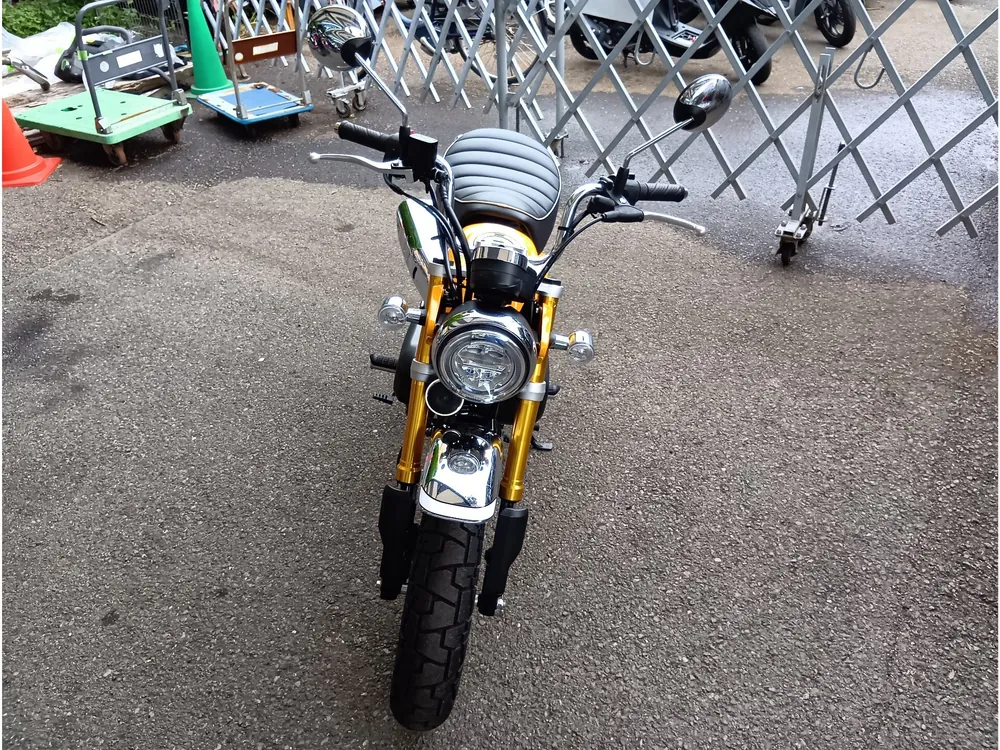 Honda Monkey 125, yellow / white, фото 5