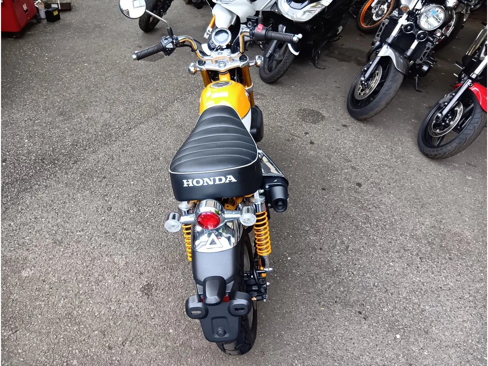 Honda Monkey 125, yellow / white, фото 6