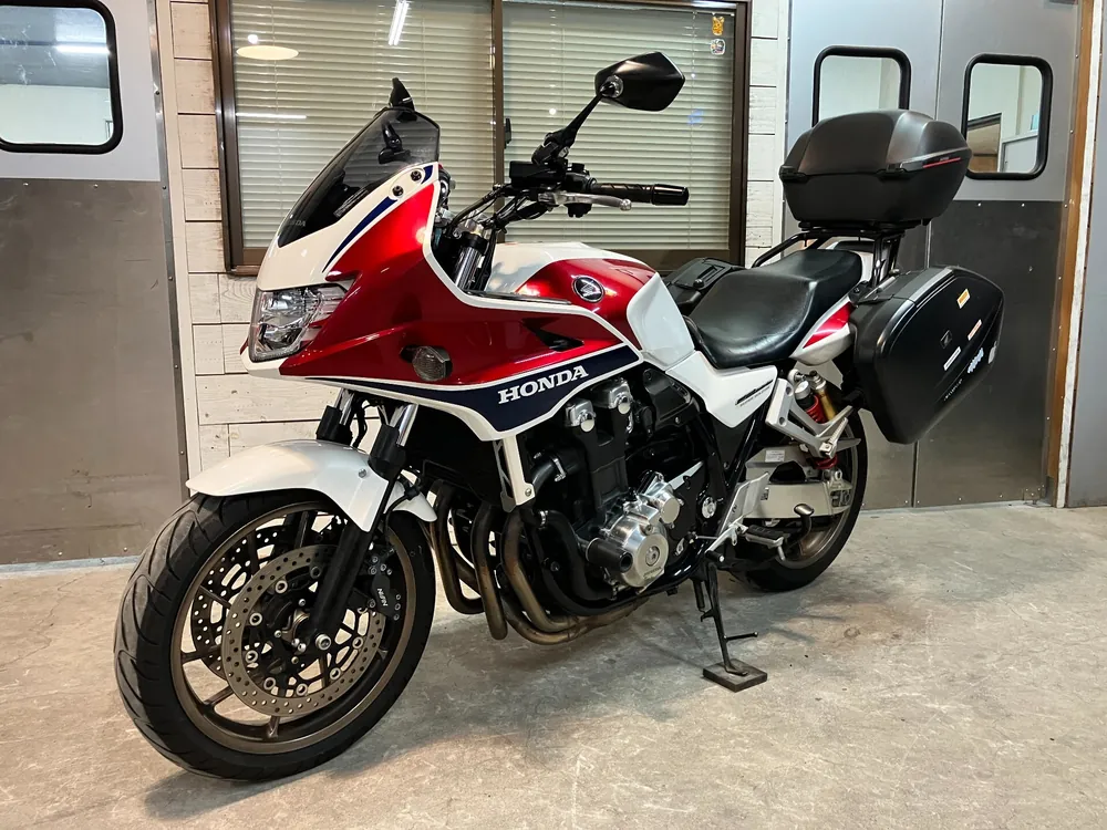 Honda CB1300 2016, белый, красный, navy blue, фото 8