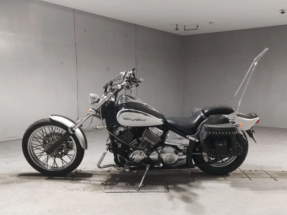 Yamaha Drag Star 400 Classic 2006, white/black, фото 2