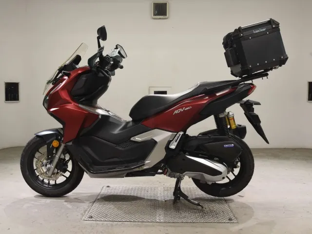 Honda ADV160, бордовый, фото 2