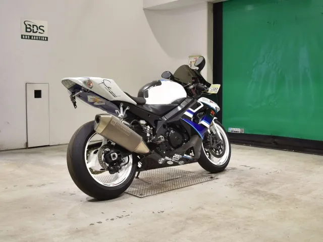 Suzuki GSX-R1000 2005, white | blue, фото 5
