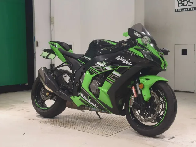 Kawasaki ZX-10R 2018, black | green, фото 3