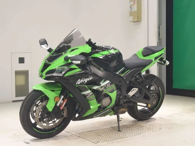 Kawasaki ZX-10R 2018, black | green, фото 4