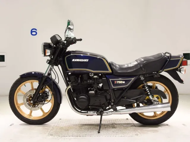 Kawasaki Z750GP 2026, синий, фото 2