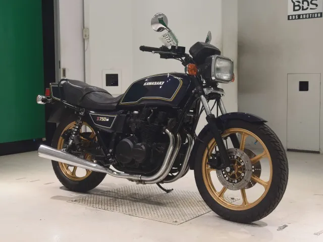 Kawasaki Z750GP 2026, синий, фото 3