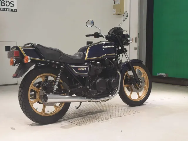 Kawasaki Z750GP 2026, синий, фото 5