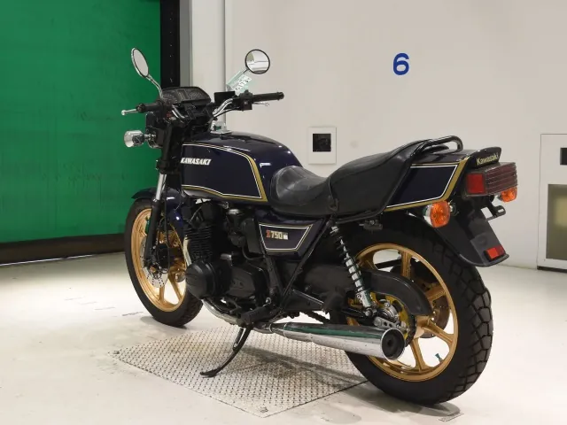 Kawasaki Z750GP 2026, синий, фото 6