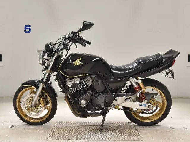 Honda CB400 Super Four 2002, чёрный, фото 2