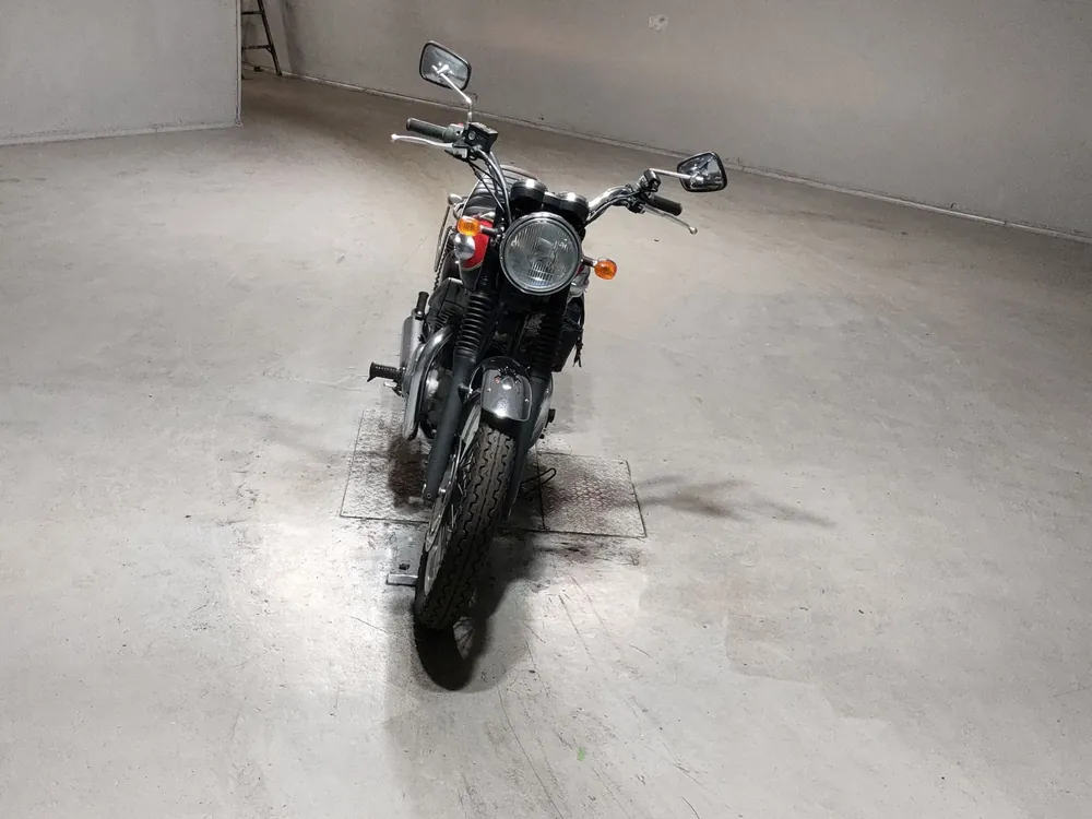 Kawasaki W400 2009, чёрный, красный, фото 3