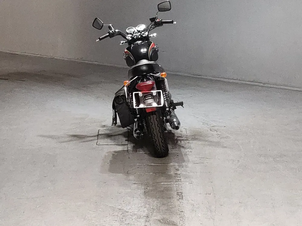 Kawasaki W400 2009, чёрный, красный, фото 4