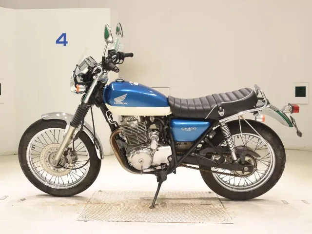 Honda CB400SS 2007, белый, синий, фото 2