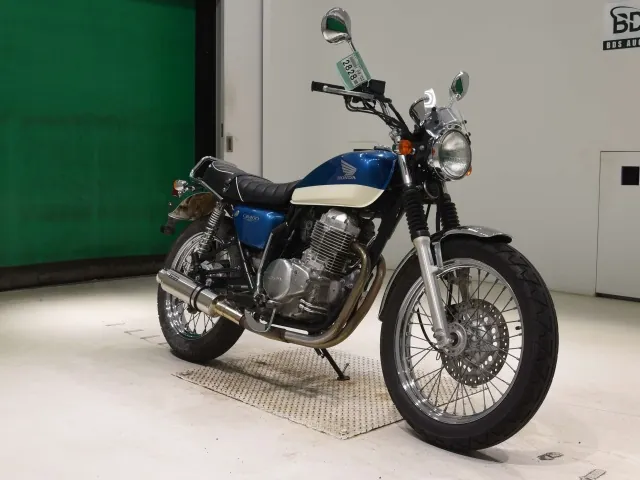 Honda CB400SS 2007, белый, синий, фото 3
