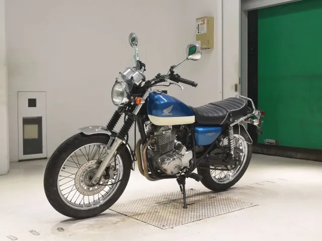 Honda CB400SS 2007, белый, синий, фото 4
