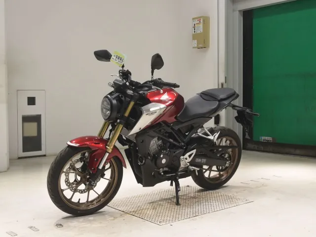 Honda CB125R JC91, красный, фото 4
